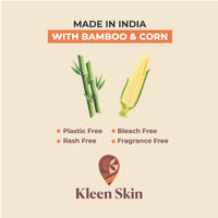 Thumbnail for Organic Bamboo & Corn Sanitary Pads ( Pack of 12 )