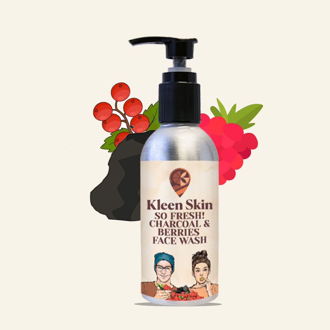 Charcoal & Berries Face Wash - 100 ml