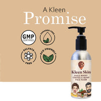 Thumbnail for Daily Boost Coffee & Hemp Face Wash - 100 ml - Kleenskin